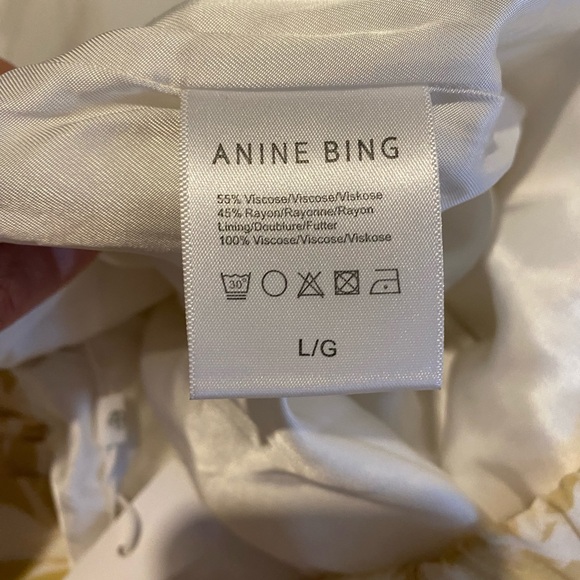 ANINE BING Hawaiian style shorts large - Picture 3 of 3